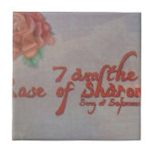 roos van sharon tegeltje (Voorkant)