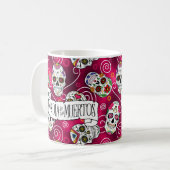 Roos van suikerriet Rood ID725 Koffiemok (Voorkant links)