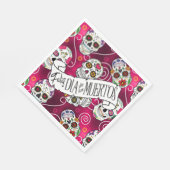 Roos van suikerriet Rood ID725 Servet (Hoek)