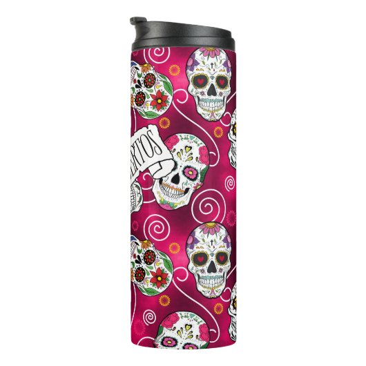 Roos van suikerriet Rood ID725 Thermosbeker (Geroteerd rechts)