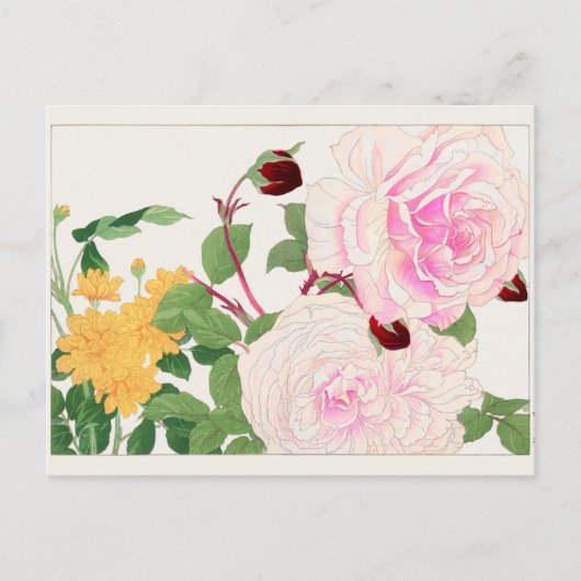 Roos van Tanigami Konan Briefkaart (Voorkant)