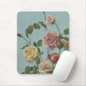 Roos van thee en Rozen van Blush Muismat (Met muis)