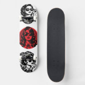 Roos van Tokio Persoonlijk Skateboard (Voorkant)