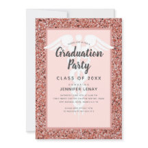 Roos van verpleegschool Gold Glitter Graduparty