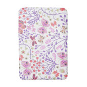 Roos van vlinderbloemige en bloemen badmat (Voorkant Verticaal)