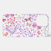 Roos van vlinderbloemige en bloemen iPhone hoesje (Achterkant horizontaal)