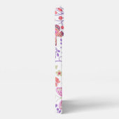 Roos van vlinderbloemige en bloemen iPhone hoesje (Rechterkant)