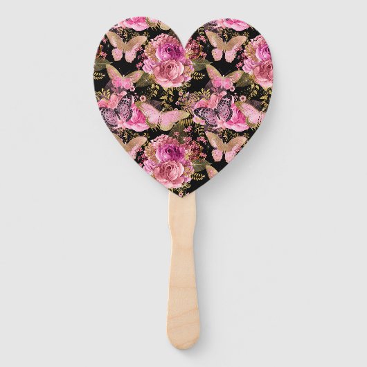 Roos van vlinderbloemigen Vloer van vlinderbloemig Handwaaier (Voorkant)