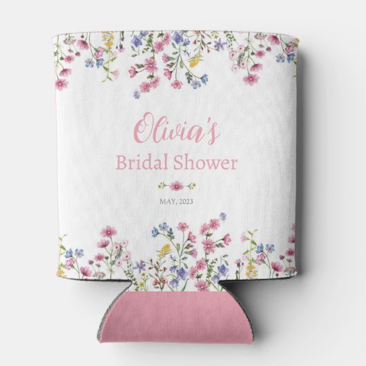 Roos van wilde Vrijgezellenfeesten Goud Koelbox Blikjeskoeler (Achterkant)