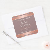 Roos Vanilla Scented Cute Product Packaging Labels (Envelop)