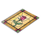 Roos-vensterlaptop Notitieboek (Linkerzijde)