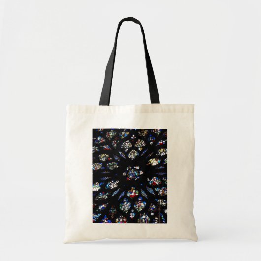 Roos-venstertas van sainte-Chappelle Tote Bag (Voorkant)
