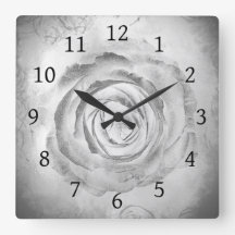 Roos ventilator 13 zwarte en witte vierkante wandk