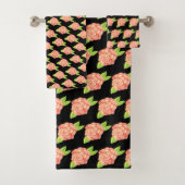 Roos ventilator bad handdoek (Insitu)