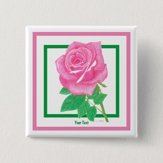 Roos ventilator Button (Voorkant)