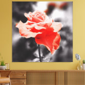  Roos ventilator Canvas Afdruk (Insitu (Woonkamer))