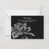 Roos ventilator Dank je Notitiekaartje (Voorkant)