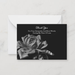 Roos ventilator Dank je Notitiekaartje