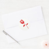 Roos ventilator ronde sticker (Envelop)