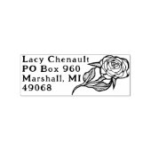 Roos ventilator rubberstempel (Afrduk)