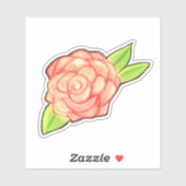 Roos ventilator sticker (Vel)