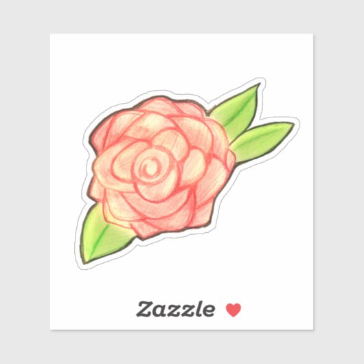 Roos ventilator sticker (Vel)