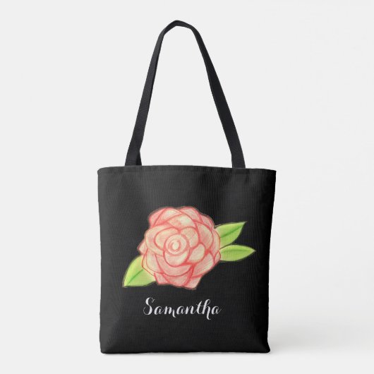 Roos ventilator tote bag (Achterkant)