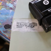 Roos ventilator zelfinktende stempel