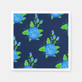 Roos ventilatorafdrukken servetten