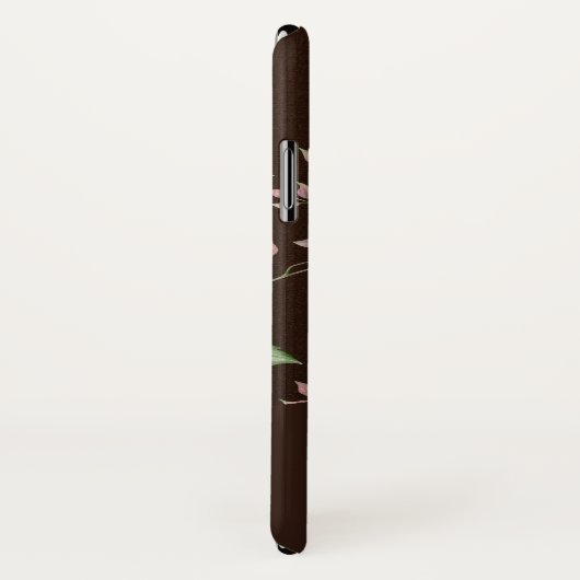 Roos Ventilatorroop groen en roze Case-Mate iPhone Case (Achterkant / rechts)