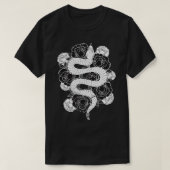 Roos ventilatorslang t-shirt (Design voorkant)
