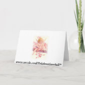  Roos Verjaardag Wenskaart Kaart (Achterkant)