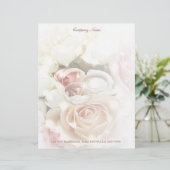 roos verloving belt trouwfotograaf briefhoofd (Staand voorkant)