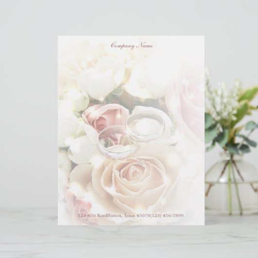 roos verloving belt trouwfotograaf briefhoofd (Staand voorkant)