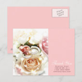 roos verloving belt trouwfotograaf briefkaart (Voorkant / Achterkant)