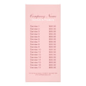 roos verloving belt trouwfotograaf reclamekaart (Achterkant)