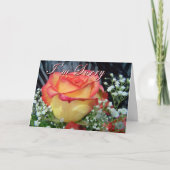 Roos verontschuldiging kaart (Voorkant)