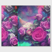 Roos verpakt papier (Vlak)