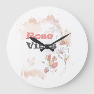 Roos Vibes - esthetische bloemenstemming Grote Klok