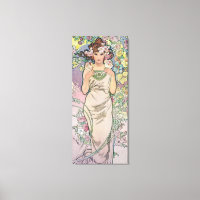 Roos (vier bloemen), Alphonse Mucha