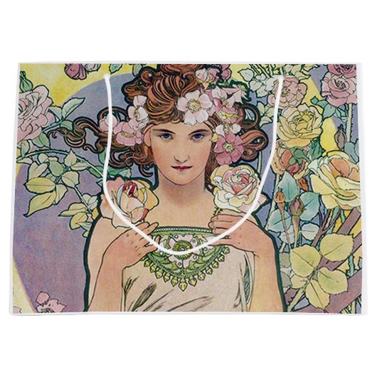 Roos (vier bloemen), Alphonse Mucha Groot Cadeauzakje (Voorkant)