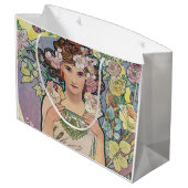 Roos (vier bloemen), Alphonse Mucha Groot Cadeauzakje (Achterkant Gekanteld)