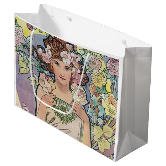 Roos (vier bloemen), Alphonse Mucha Groot Cadeauzakje (Voorkant Gekanteld)