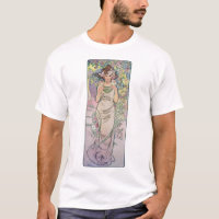 Roos (vier bloemen), Alphonse Mucha