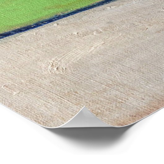 Roos Vincent van Gogh Poster (Hoek)