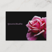 Roos Visitekaartje (Achterkant)
