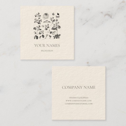  ROOS VISITEKAARTJE (Voorkant / Achterkant)