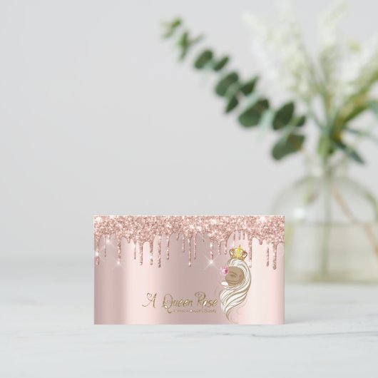 Roos Visitekaartje (Staand voorkant)