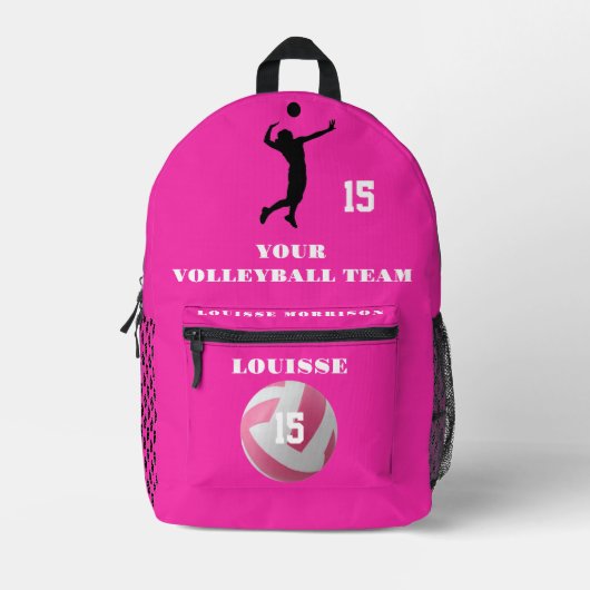 ROOS VOLLEYBAL rugzakken meisjes speler sport 3 (Voorkant)