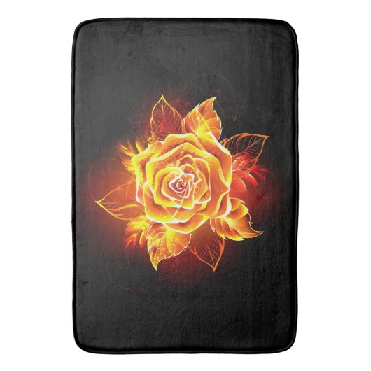 Roos voor bloei badmat (Voorkant Verticaal)